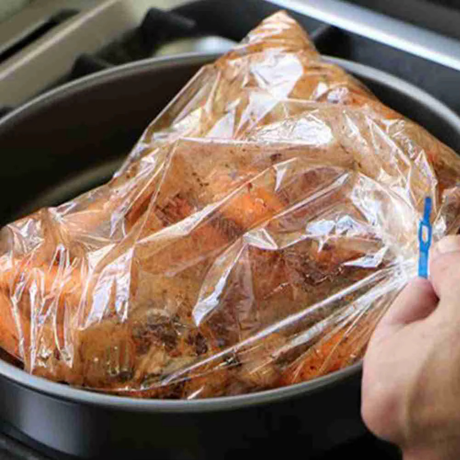 KITPIPI Hitzebeständige Ofenbeutel zum Backen und Braten, transparent - Bild 2