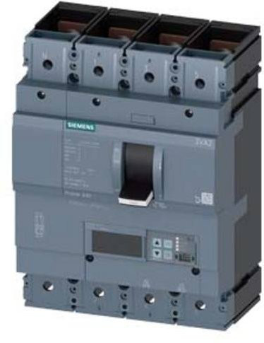 Siemens 3VA2463-6JP42-0AA0 Leistungsschalter in Grau mit einem Einstellbereich von 250 - 630A und einer maximalen Schaltspannung von 690 V/AC - Bild 1
