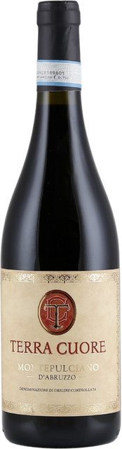 Cantine NAE, Terra Cuore Montepulciano d'Abruzzo, 2022, Rotwein, 0,75 l - Bild 1
