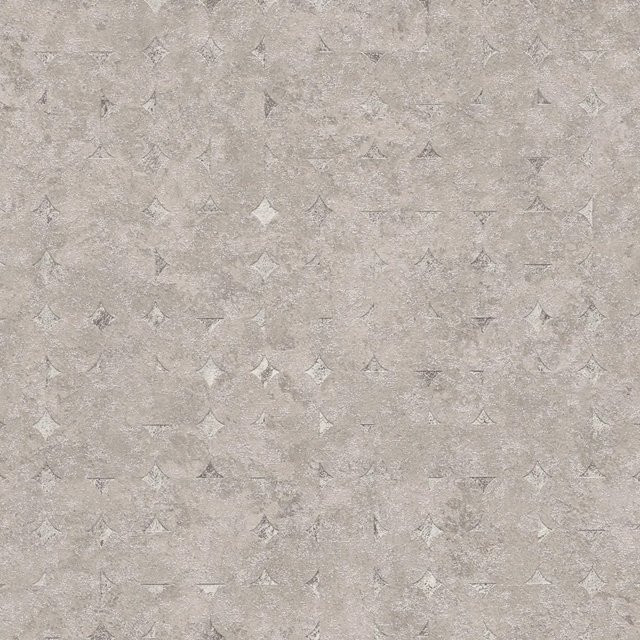 PROFHOME Grafik Tapete Used Look mit Glanzeffekt in Beige und Braun, B: 0,53 m x L: 10,05 m - Bild 1
