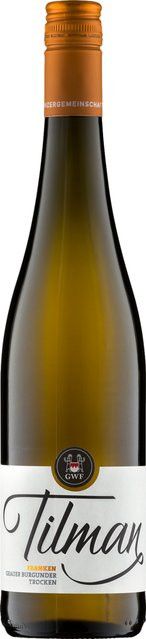 Tilman Weißwein Pinot Gris 2024 Franken, trocken, 0,75 l - Bild 1