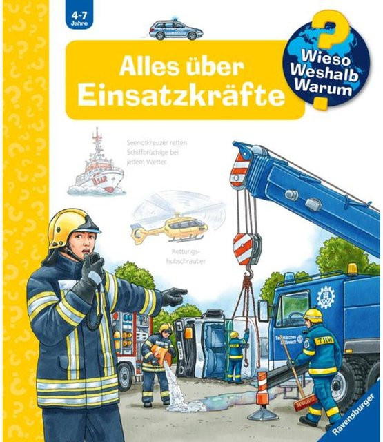 Wieso? Weshalb? Warum?, Band 65: Alles über Einsatzkräfte, Hardcover - Bild 1