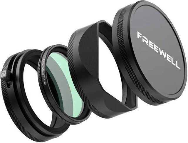Freewell Filterset für FujiX100 inklusive Objektivdeckel in Schwarz - Bild 1