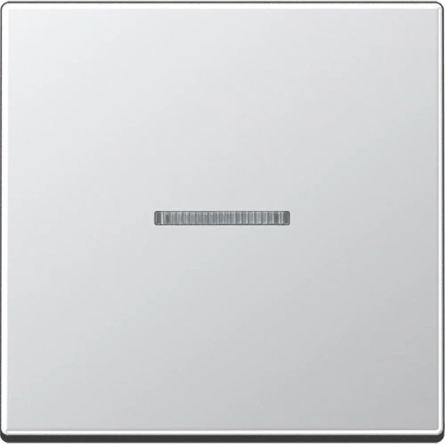 Jung Wippe mit Lichtleiter A500 Alu Silver IP44 - Bild 1