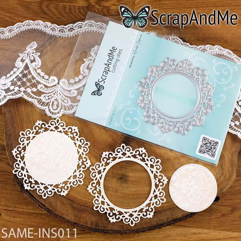 Weihnachten Scrapbook Papier und Metall Stanzformen Set für DIY Bastelarbeiten und Karten Gestaltung - Bild 2