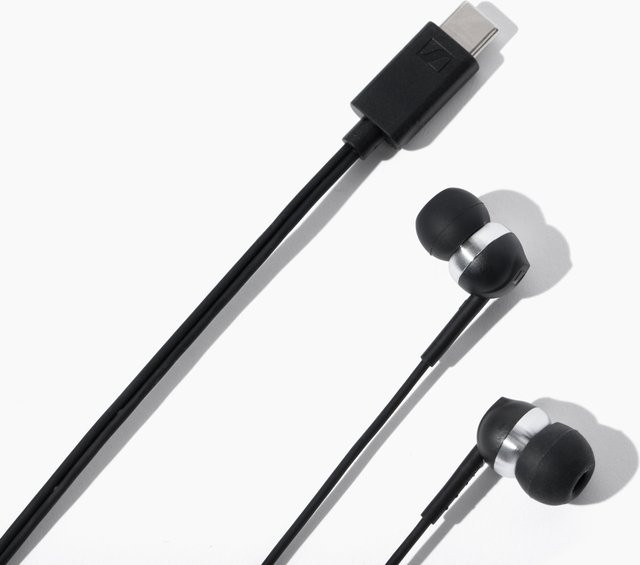 Sennheiser CX 80U In-Ear Kopfhörer in Schwarz mit USB-C Anschluss - Bild 1