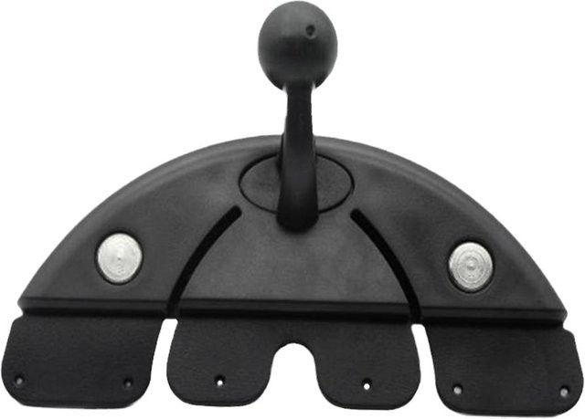 Universelle Kugelkopf Handyhalterung für das Auto mit CD-Slot-Clip in Schwarz - Bild 1