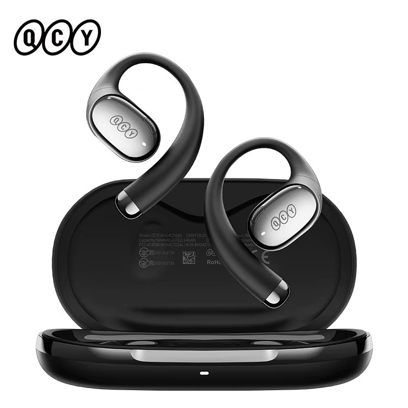 QCY Crossky R70 Open-Ear-Funkkopfhörer mit LDAC und Bass Boost in Schwarz - Bild 4