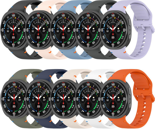 Samsung Uhrenarmband Silikon, Galaxy Watch 8 Classic, Unisex - Bild 1
