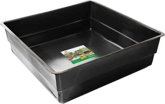 Heissner Teichbecken PE 900 aus Polyethylen, eckig, Schwarz - Bild 1