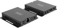 Digitus HDMI Extender Set DS-55342 Infrarot HDMI Verlängerung über RJ45 Netzwerkkabel bis 30 m in Schwarz - Bild 1