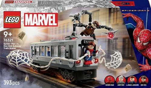 Lego Marvel Spider-Man vs. Doc Ock: Showdown in der U-Bahn Konstruktionsspielzeug - Bild 1