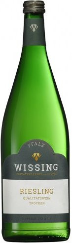 Weingut Wissing, Riesling, trocken, Weißwein, 2024, 1 l - Bild 1