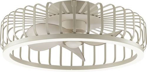Brilliant LED Deckenleuchte mit Ventilator G80920/09 in Beige, Durchmesser: 48 cm - Bild 1
