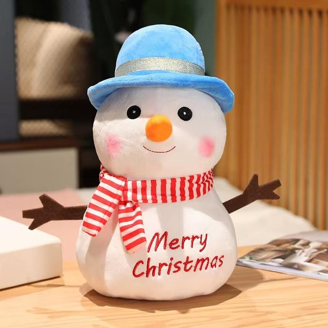 Bai Fen Bai Toys Schneemann Plüsch Puppe, blau, 1-teiliges Set, ab 18 Jahre - Bild 1