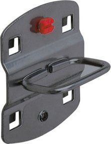 Kappes Zangenhalter RasterPlan aus Kunststoff, anthrazitgrau, Breite: 40 mm, Tiefe: 50 mm - Bild 1