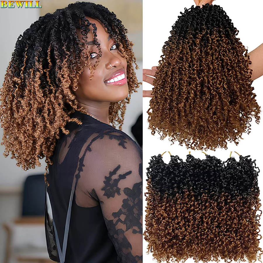 Yanky Twists Passion Twist Häkelhaar, 12-28 Zoll, Synthetisch, Damen - Bild 3