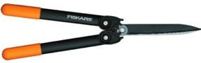 Fiskars Heckenschere PG II mit Getriebe in Schwarz aus Edelstahl - Bild 1