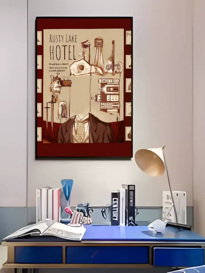 Rusty Lake Poster Kunstdeko für Wohnzimmer und Schlafzimmer, Multicolor, Höhe: 20,0 cm, Breite: 15,0 cm - Bild 7