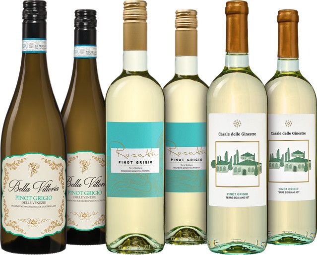 dieweinboerse.de Pinot Grigio Weißwein, Italien, 0,75 l - Bild 1