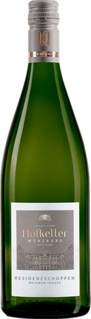Staatlicher Hofkeller Residenzschoppen Weißwein, Franken, trocken, 1,0 l - Bild 1