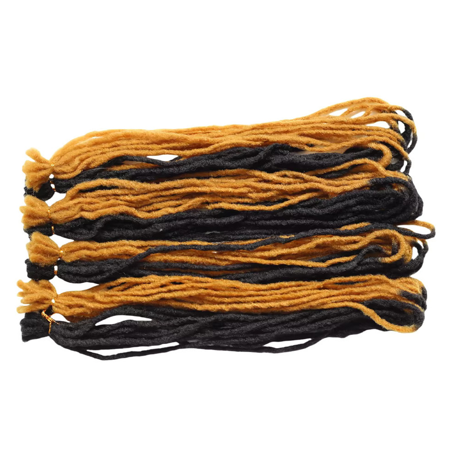 OLD STREET Haarverlängerung Dreadlocks, 40 Zoll, Blond Schwarz, Damen - Bild 2