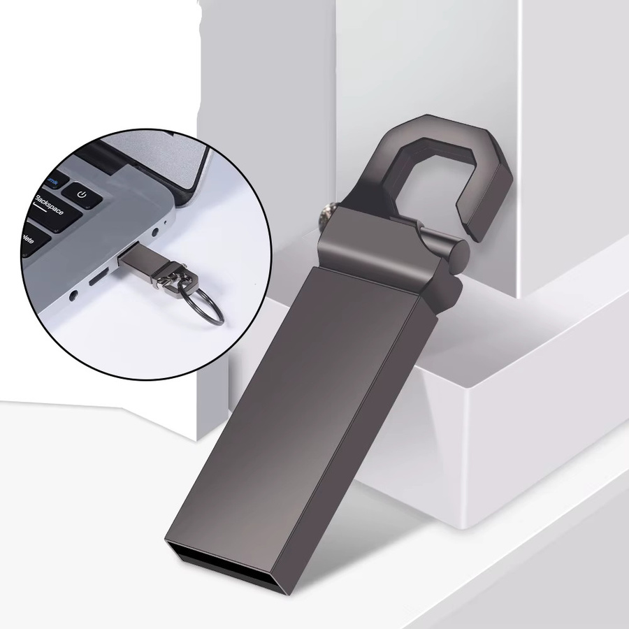 JASTER Business USB-Flash-Laufwerk Silber 128 GB mit USB-A Anschluss - Bild 3