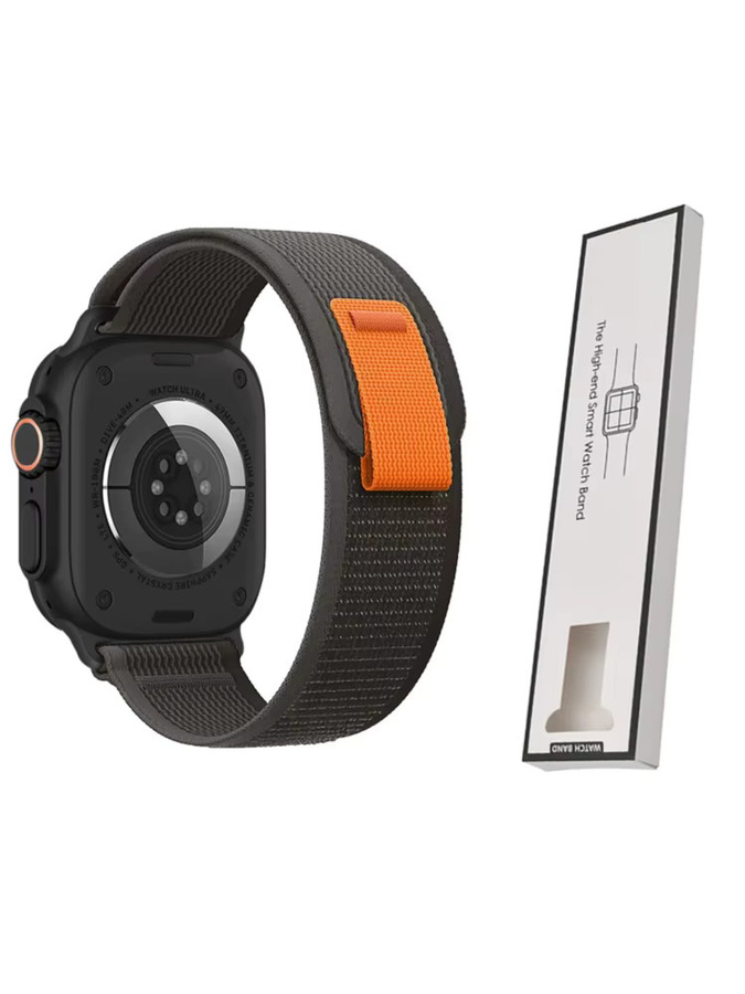I LOVE LUO Uhrenarmband Trail Loop Strap, Nylon, Schwarz, Unisex - Bild 4