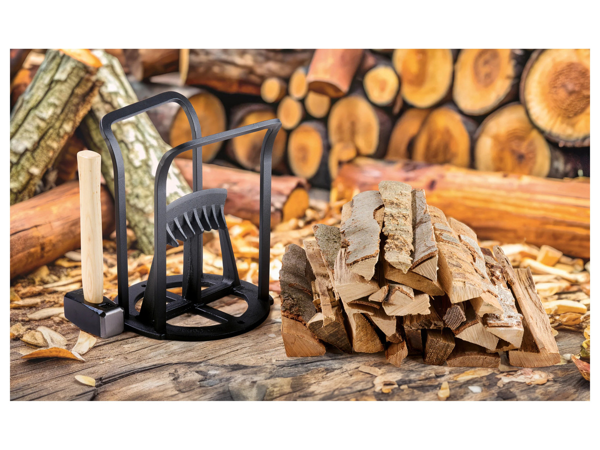 PARKSIDE® Holzspalter manuell aus Stahl in Schwarz - Bild 4