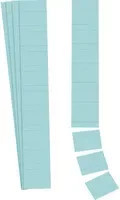 Ultradex Einsteckkarte Planrecord in Blau und Türkis, B: 6 cm, H: 3,2 cm - Bild 1