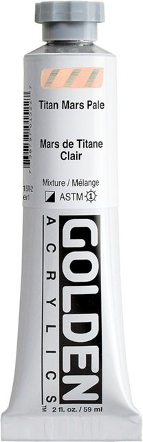 Golden Heavy Body Acrylfarbe Titan Mars Gold - Bild 1