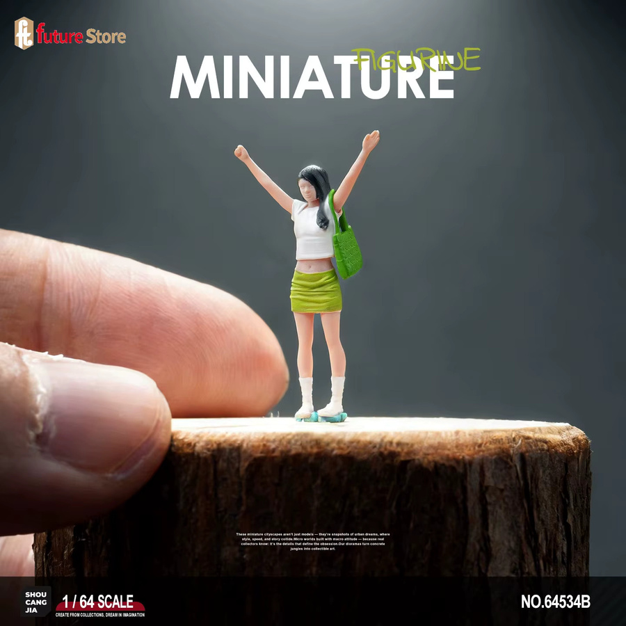 MAK Miniaturfiguren Fashion Girl Boy, 1:64, Einzelfigur, Bunt / Mehrfarbig - Bild 4