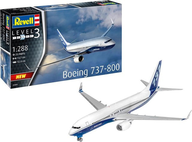 Revell Boeing 737-800, Modellbau, 1:288, ab 10 Jahren - Bild 2