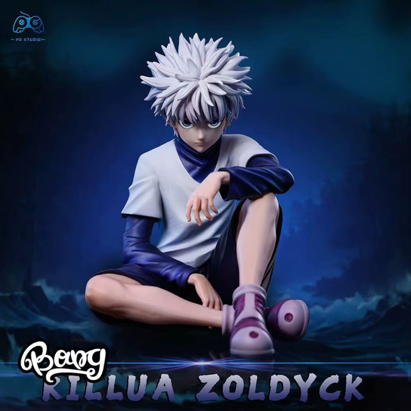 Bandai Hunter x Hunter Anime Figur Hisoka Phantom Troupe Dekoration aus Kunststoff, mehrfarbig, Höhe: 10 cm - Bild 1