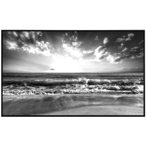 papermoon EcoHeat Infrarotheizung Strand Schwarz Weiss mit Matt-Effekt und App-Steuerung - Bild 2