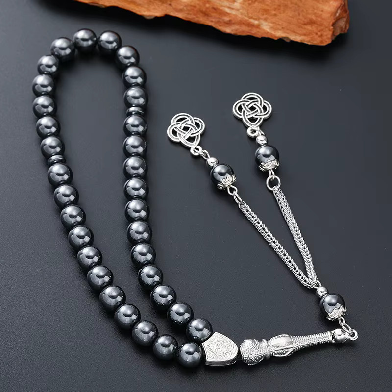 ZHIXUN Armband, Hämatit, Schwarz, Unisex - Bild 3