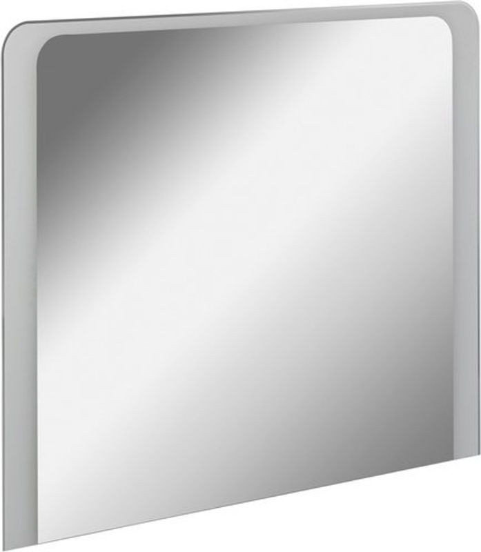 FACKELMANN Wandspiegel MILANO mit LED-Beleuchtung, grau, B/H/T: 100 x 80 x 3,1 cm - Bild 1
