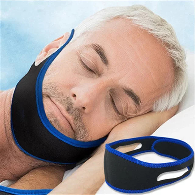 Raiuleko Anti-Schnarch-Gürtel Kinnstütze, Unisex - Bild 1