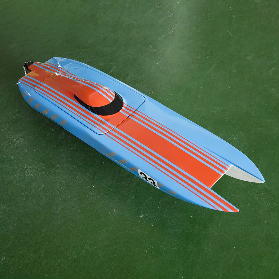 DTRC E33 RC Rennboot, ferngesteuertes Glasfaser-Elektro-Speedboot, Wasserfahrzeugmodell - Bild 2