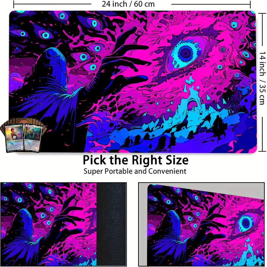Mairuige Mysteriöse Dämonenaugen Magic: The Gathering Playmat, Zubehör - Bild 3