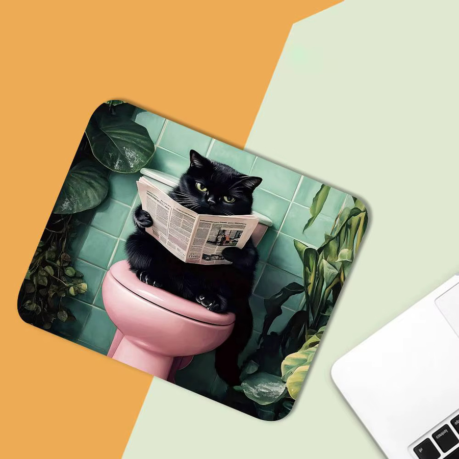 Rastar Gaming-Mauspad mit Katzen-Cartoon-Design in Multicolour - Bild 5