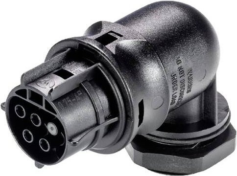 Wieland Electric 96.143.2253.2 Geräteanschluss in Schwarz - Bild 1