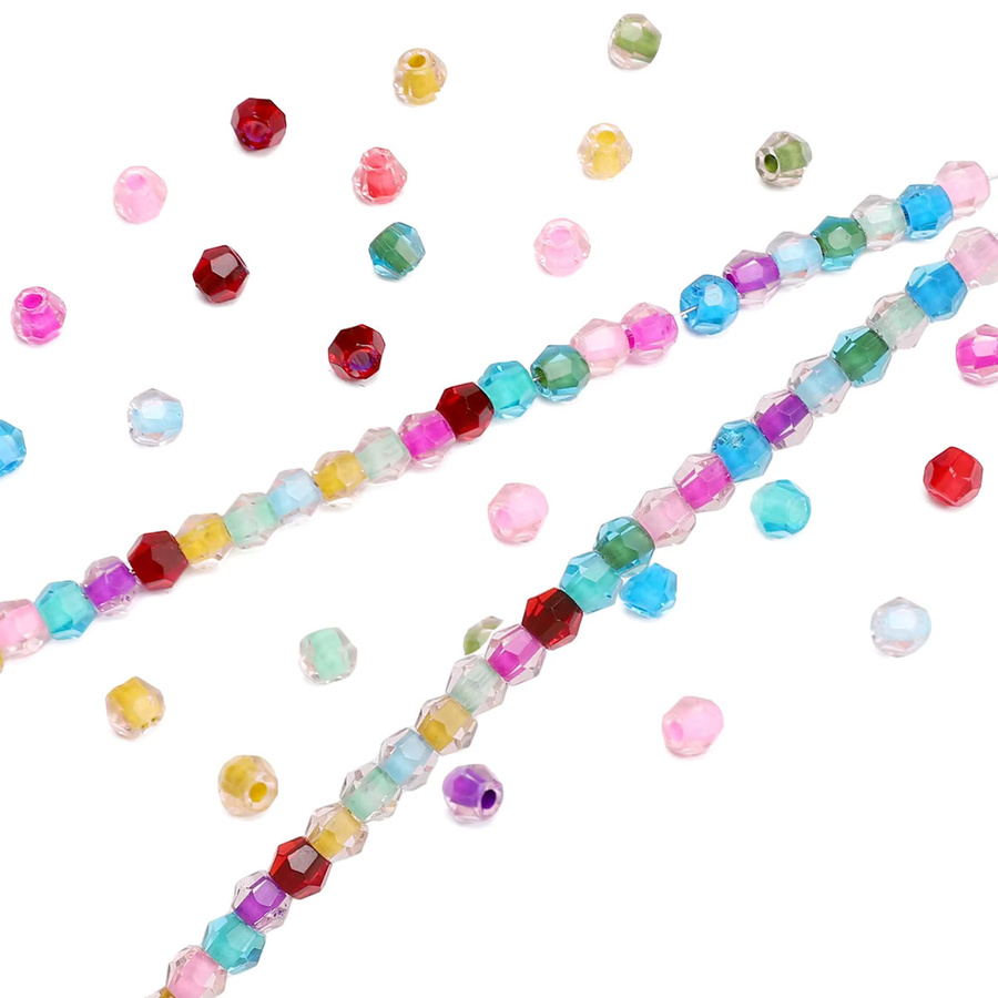 Glas Reis Perlen, 140 Teile, DIY Schmuck Perlen - Bild 2