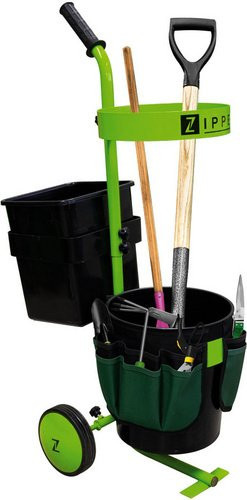 Zipper Universal Gartenwagen ZI-UVGW1 aus Stahl in Grün - Bild 2