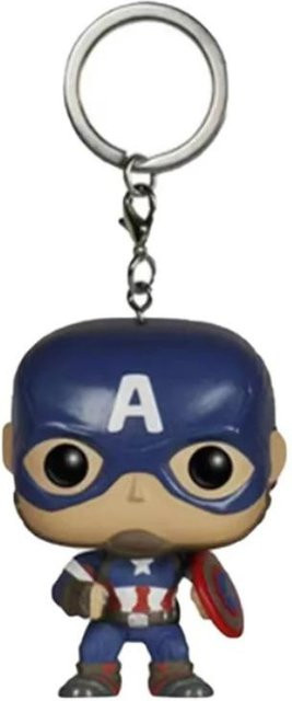 YIRAN Jewelry Schlüsselanhänger Marvel Spider Man, 4cm, blue, Unisex - Bild 1
