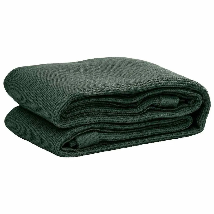 vidaXL Zeltteppich aus HDPE in Grün, B: 250 cm, L: 600 cm - Bild 2