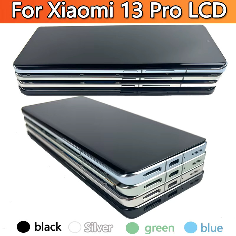 Xiaomi 13 Pro AMOLED Display Ersatz mit Touchscreen Digitizer in Schwarz - Bild 4