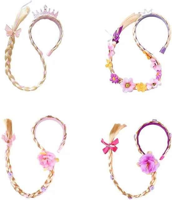 Stirnband Kinder, Blume, Glitzer - Bild 1