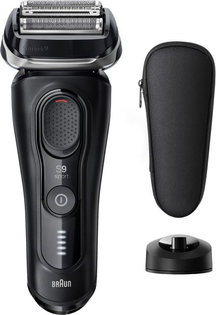 Braun Sport Series 9 Trocken-Nass Rasierer, schwarz, Herren - Bild 1