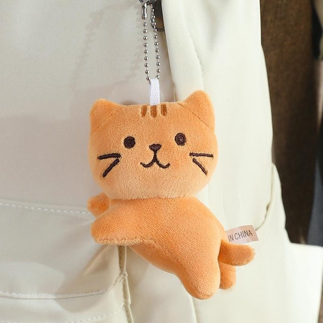 Yiran Health & Beauty Cartoon Katze Puppe Plüschtier, 10cm, ab 14 Jahre - Bild 1
